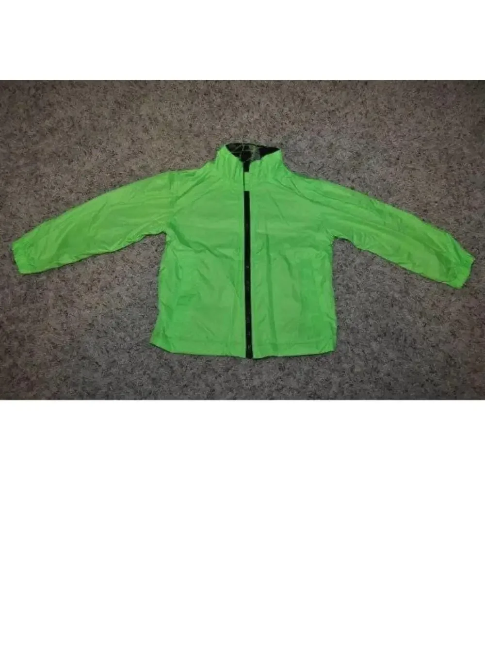 Boys All Weather Jacket 4/5 Black Green 4 in 1 Winter Spring Fall Athletech